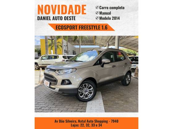 FORD ECOSPORT 1.6 FREESTYLE 16V FLEX 4P MANUAL FORD ECOSPORT 1.6 FREESTYLE 16V FLEX 4P MANUAL